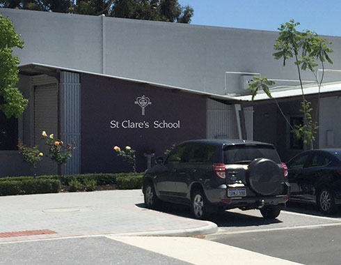 St Clares school