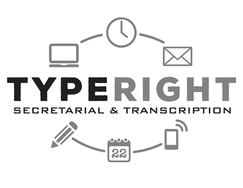 TypeRight Secretarial & Transcriptions